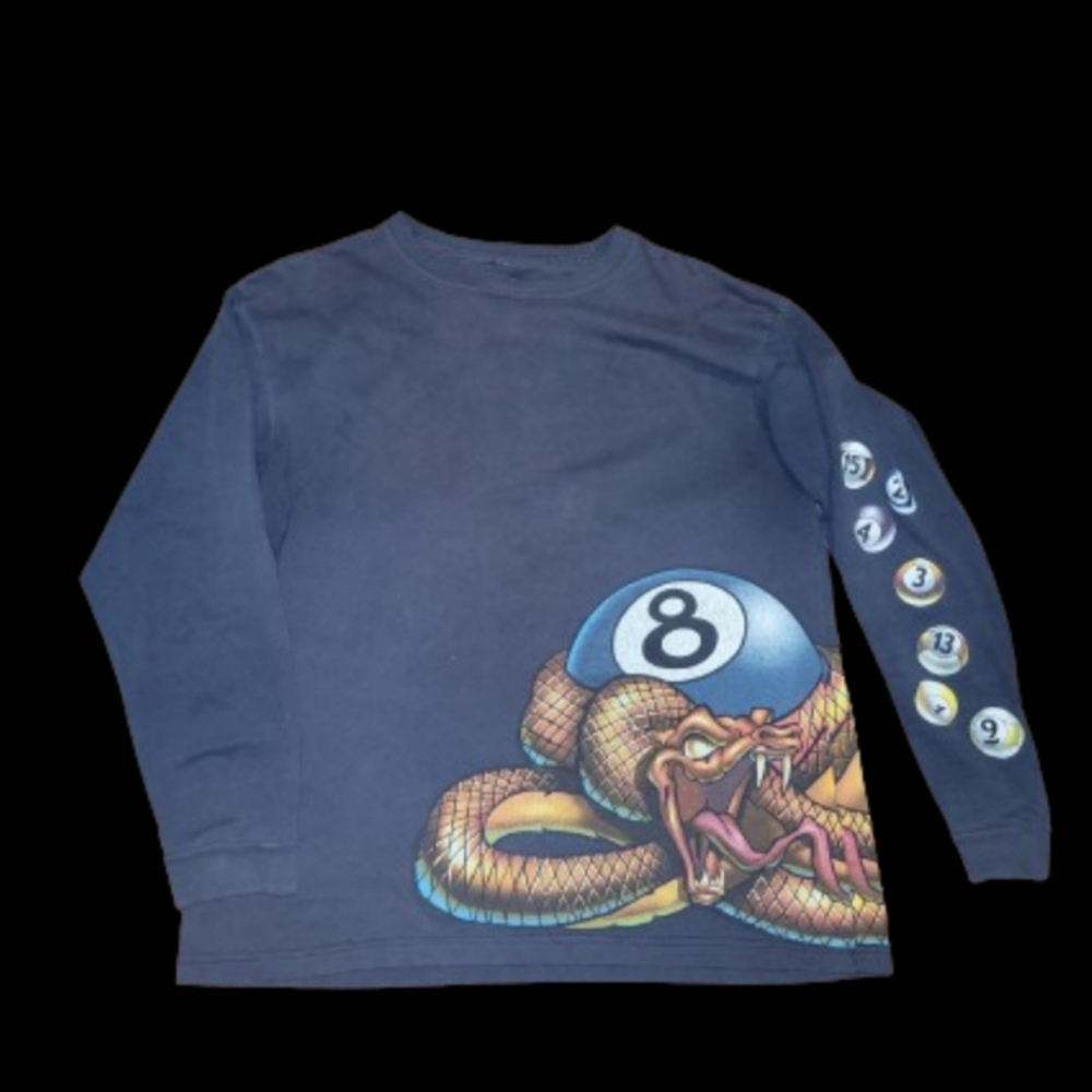 JNCO Snake 8ball long sleeve shirt size L